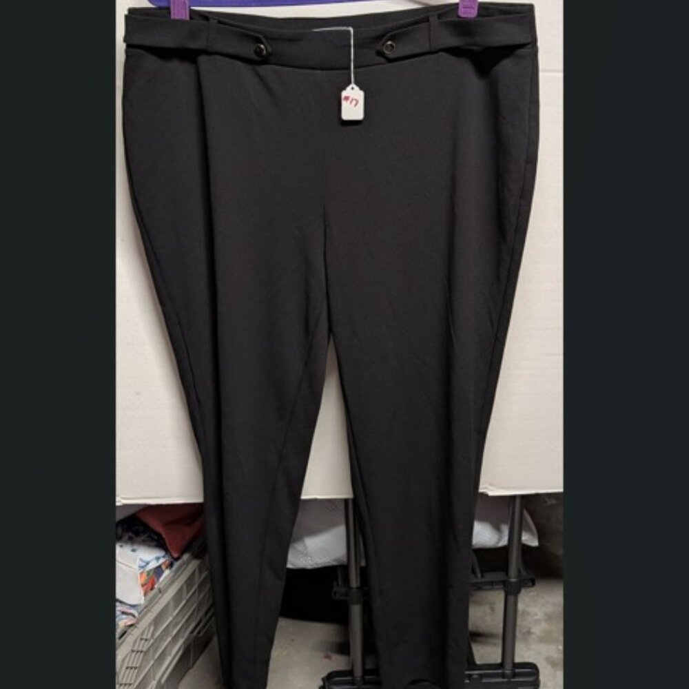 🖤 NYCC Black Dress Pants – Women’s 22W